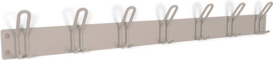 Spinder Design MILES 7 Wandkapstok Silky Taupe