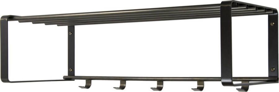 Spinder Design Rex 2 Wandkapstok 18 5x70x29 cm Blacksmith