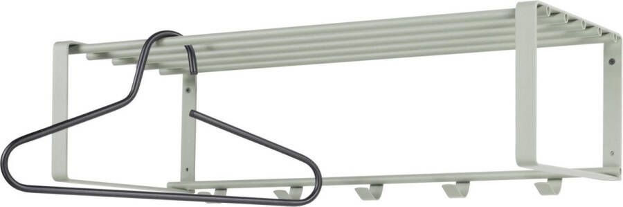 Spinder Design Rex 2 Wandkapstok met 5 haken 70x29x19 cm Olijfgroen - Foto 2