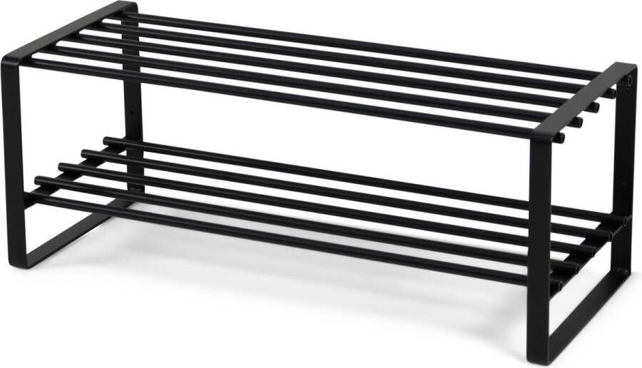 Spinder Design Rex Schoenenrek 70x27x29 cm – Zwart - Foto 2