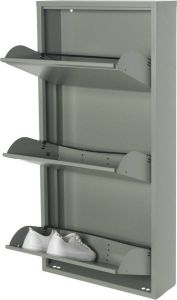 Spinder Design | Schoenenkast Billy 3 Groen | Metaal | 50 x 103 x 15 5 | Hoogwaardige afwerking