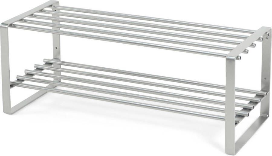Spinder Design Rex Schoenenrek 70x27x29 cm – Nikkel