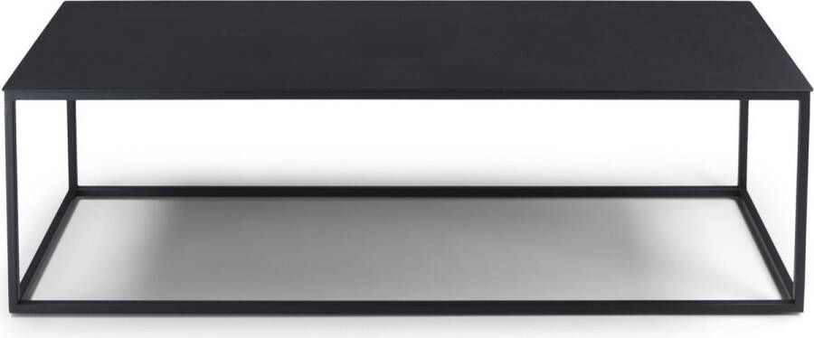 Spinder Design Store Salontafel 120x40x35 cm Zwart