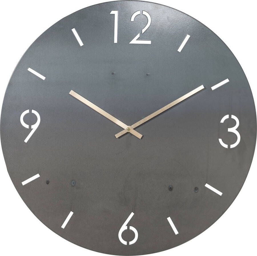 Spinder Design Time Wandklok Rond Ø 60cm Blacksmith