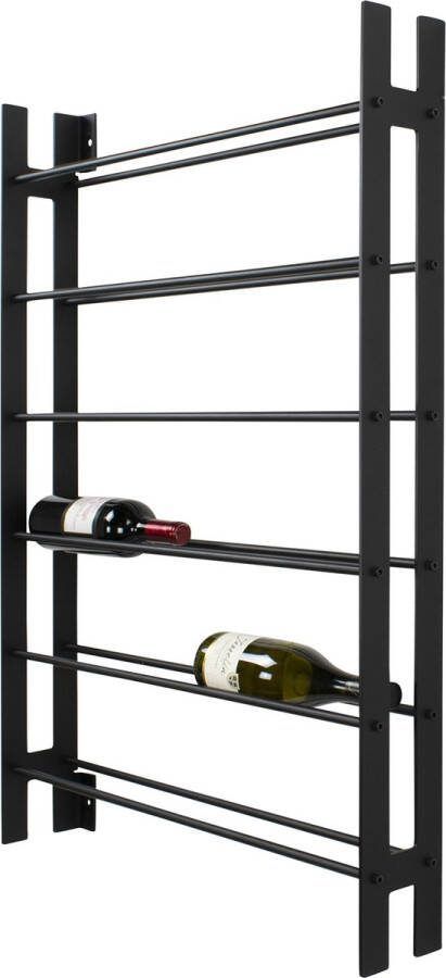 Spinder Design VINE 7 Wijnrek Zwart