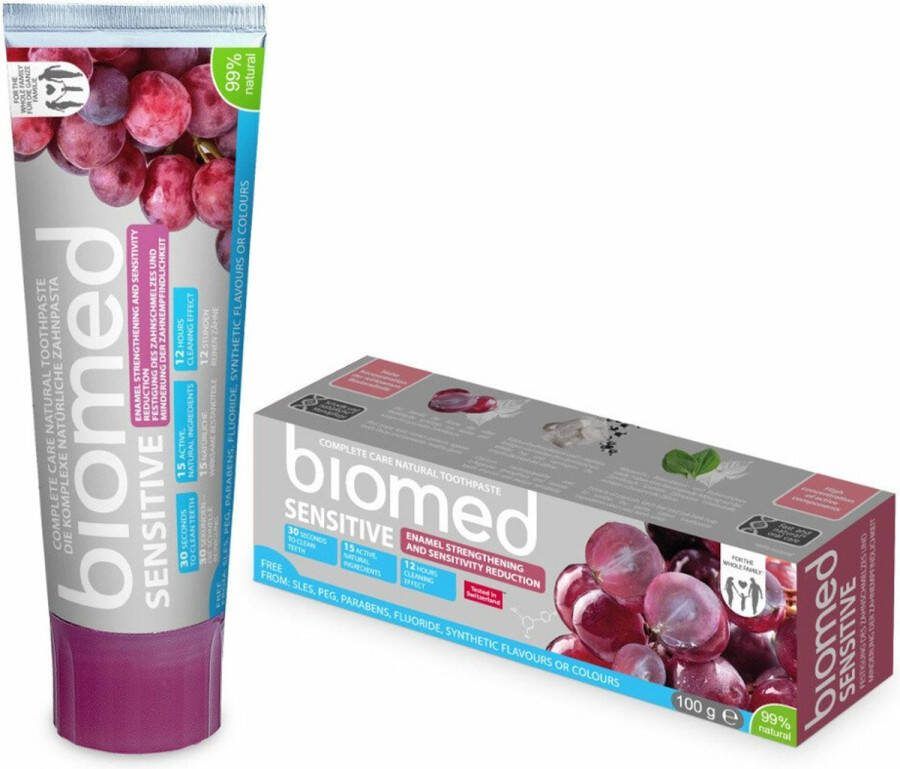 Splat 3x Biomed Tandpasta Sensitive 100 ml