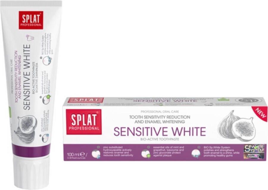 Splat Tandpasta Professional Sensitive White 100 ml