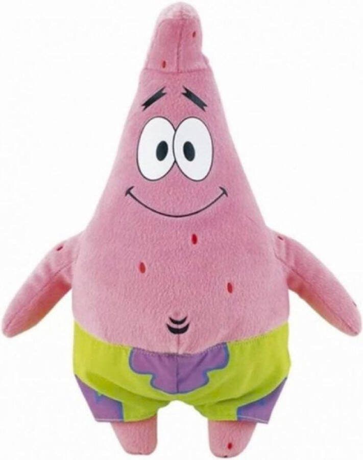 Spongebob Patrick Ster Pluche Knuffel Squarepants XL 55 cm {Nickelodeon Plush Toy Speelgoed Grote Knuffelpop voor kinderen jongens meisjes Extra Groot XXL Patrick Ster Octo Meneer Krabs}