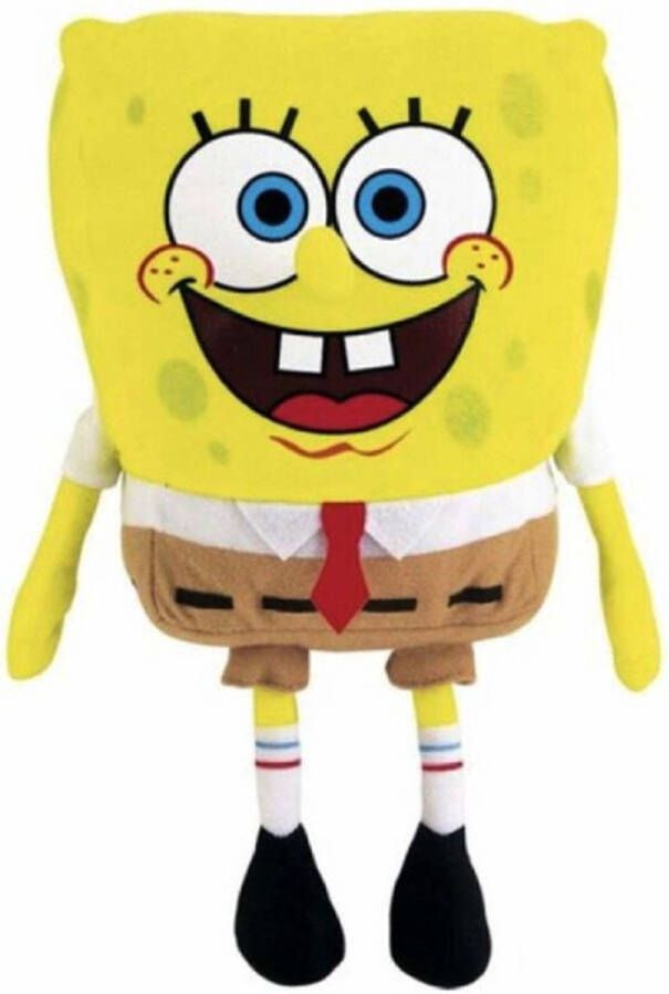 Spongebob Squarepants Pluche Knuffel XL 50 cm groot [Nickelodeon Plush Toy Speelgoed Knuffelpop voor kinderen Grote XXL Sponge Bob Square Pants Patrick Ster Octo Meneer Krabs Gary de Slak]