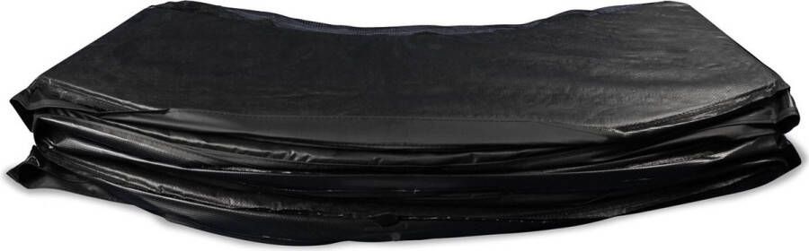 SPRING Beschermrand voor trampoline 230 x 300 cm (8x10ft) Rechthoekig Black Edition zwarte rand