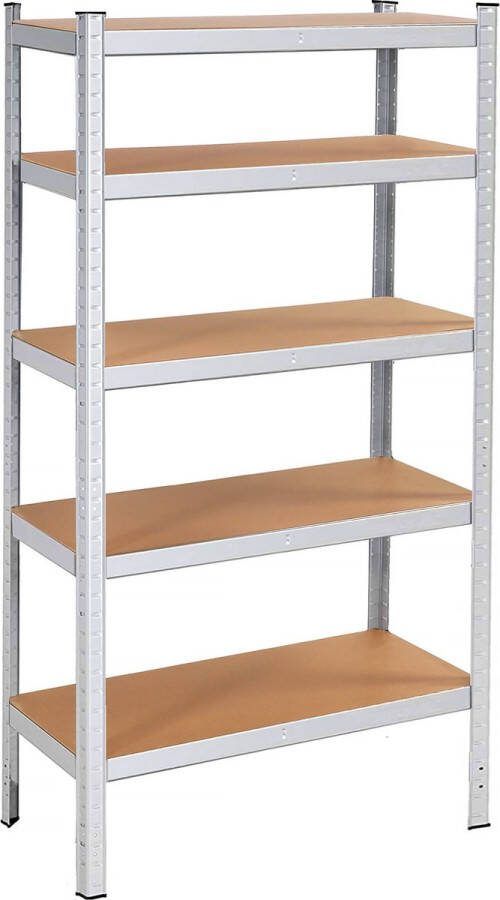 Springos Opbergrek Stellingkast 875 Kg Metaal -180 X 90 X 40 Cm