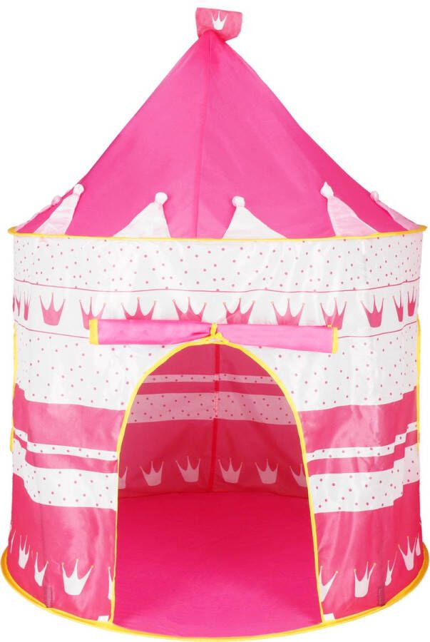 Springos Tent Pop-up Tent Speelgoed Speeltent Roze