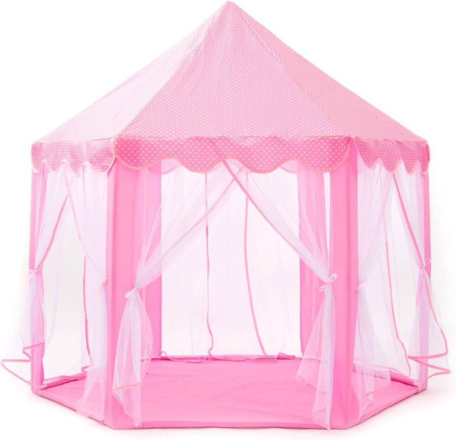 Springos Tent Pop-up Tent Speelgoed Speeltent Roze
