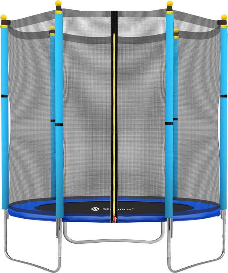 Springos Trampoline Veiligheidsnet Compleet 4 5 FT 140 cm