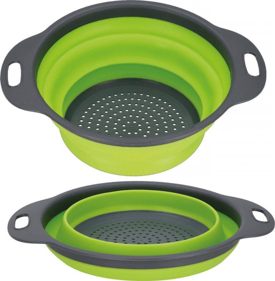 Springos Vergiet Opvouwbaar Ruimtebesparend Groen 24.5 x 20 x 8.5 cm