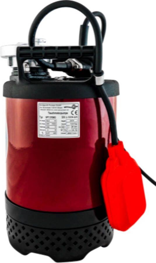 SPT 370 WS Professionele Vuilwater Dompelpomp met vlotter 230 volt voor kelders en kruipruimtes voor wateroverlast 14 4 m3 h