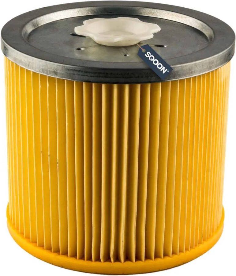 SQOON Stofzuigerfilter geschikt voor Filter Bosch PAS en GAS 12-30 cilinder model 2 607 432 001