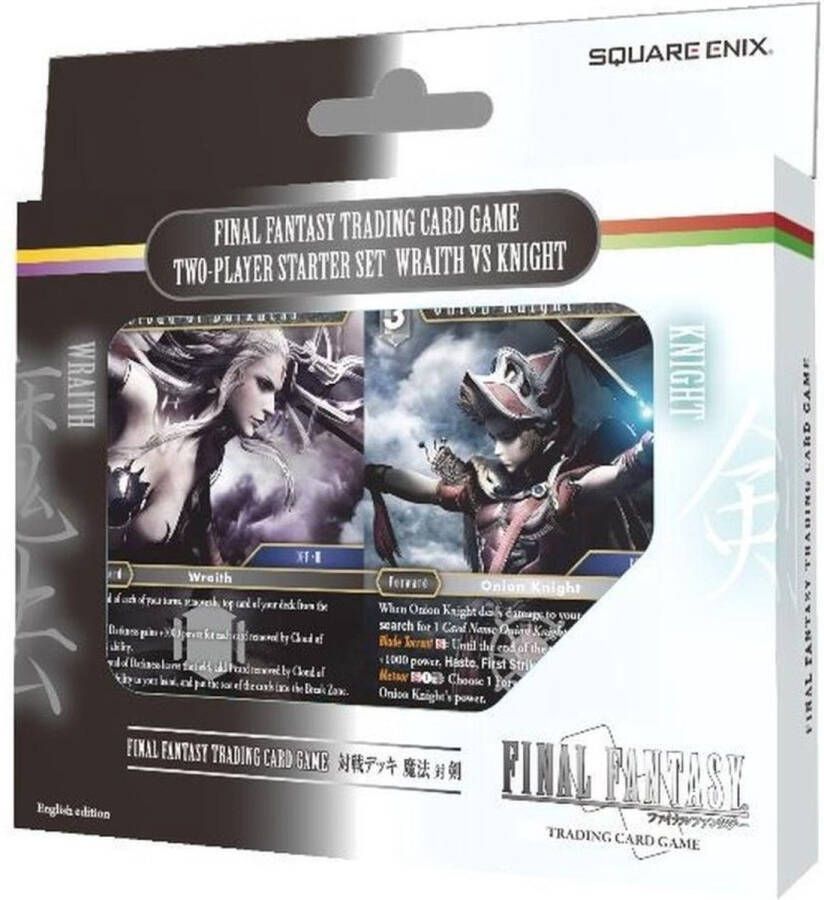 Square Enix Final Fantasy TCG Wraith Vs Knight Two-Player Starter Set