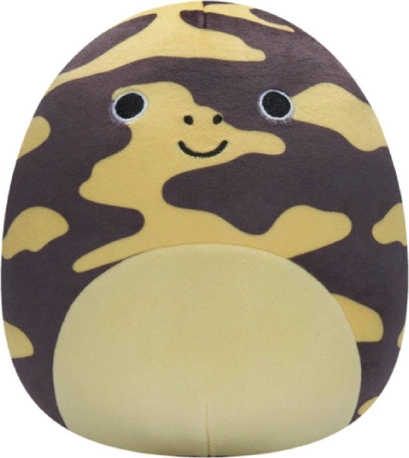 Squishmallows Forest Zwart Geel Salamander Pluche Knuffel 20 cm