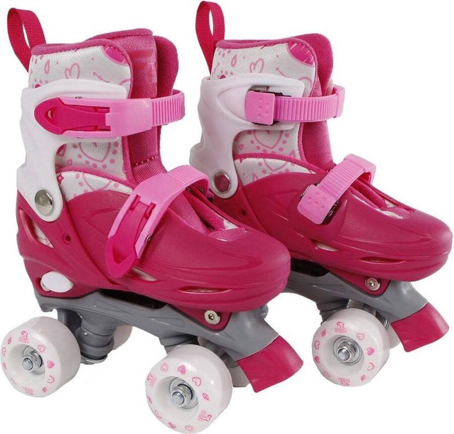 Sr Rolschaatsen Meisjes Verstelbaar 29-32 Roze Rolschaatsen Kinderen