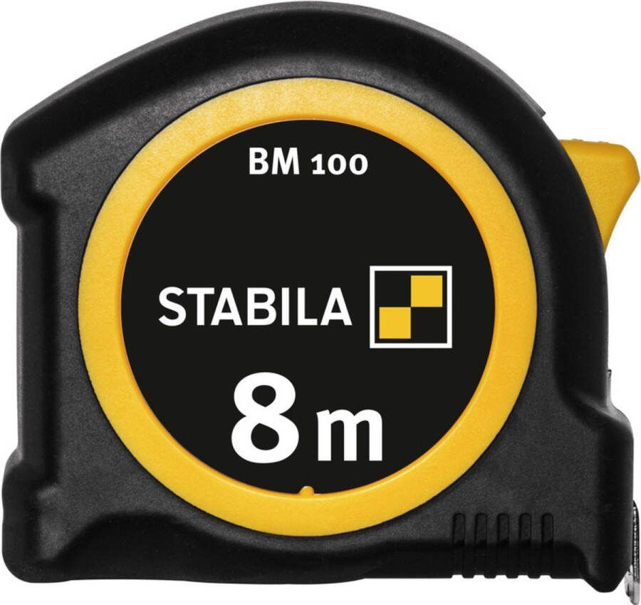 Stabila BM 100 (cm) 19581 Rolmaat 8 m ABS