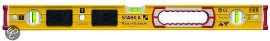 Stabila 196-2 LED 17393 Metalen waterpas 122 cm 0.50 mm m