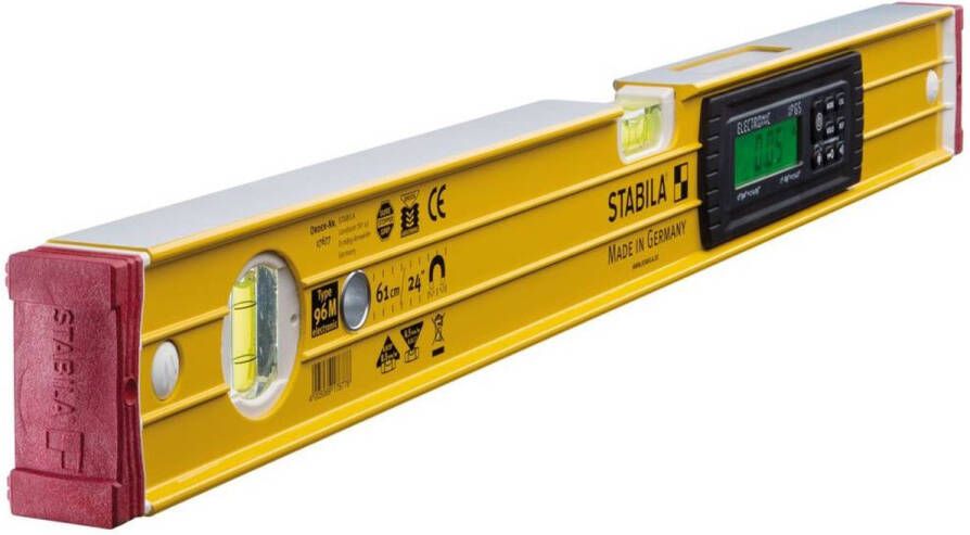 Stabila TECH 196 M electronic IP 65 17677 Digitale waterpas Incl. magneet 61 cm