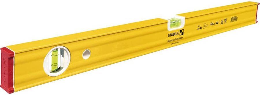 Stabila Type 80 AS 19165 Metalen waterpas 60 cm