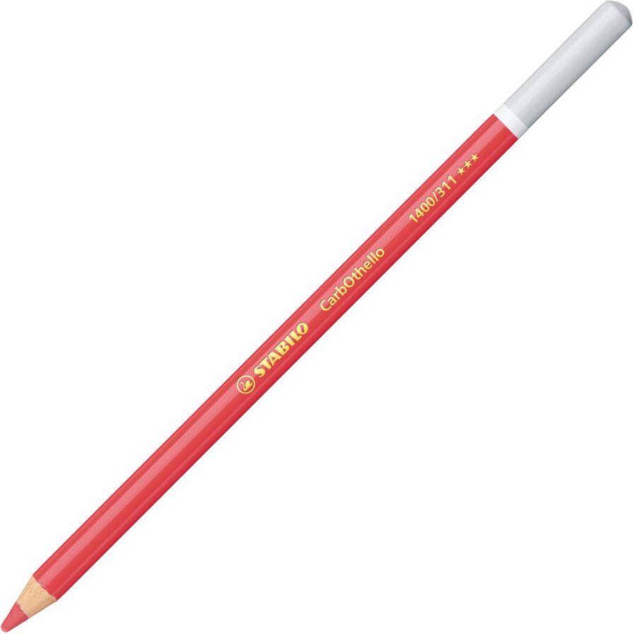 STABILO CarbOthello Kalkpastel Kleurpotlood karmijnrood middel per stuk