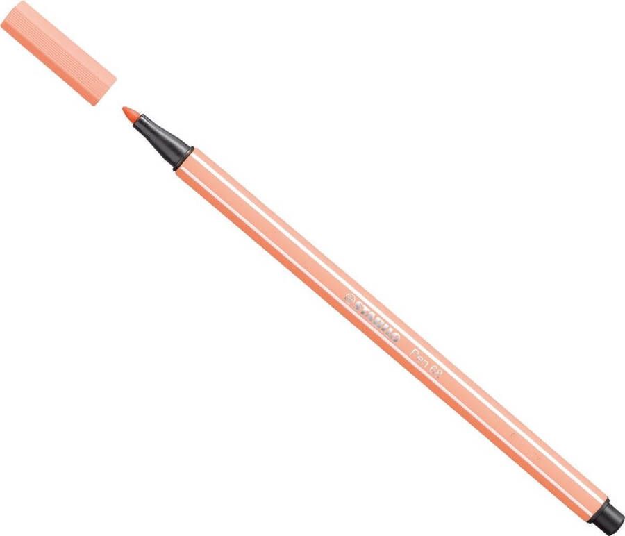 STABILO Pen 68 Premium Viltstift Licht Roze per stuk