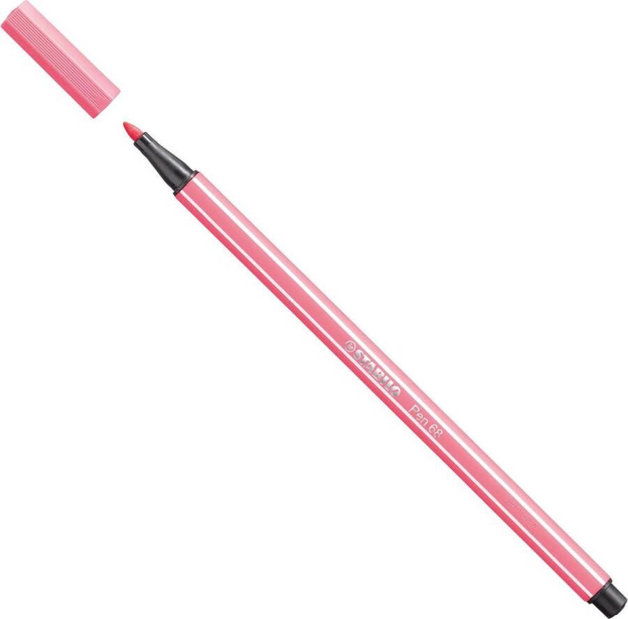 STABILO Pen 68 Premium Viltstift Roze per stuk