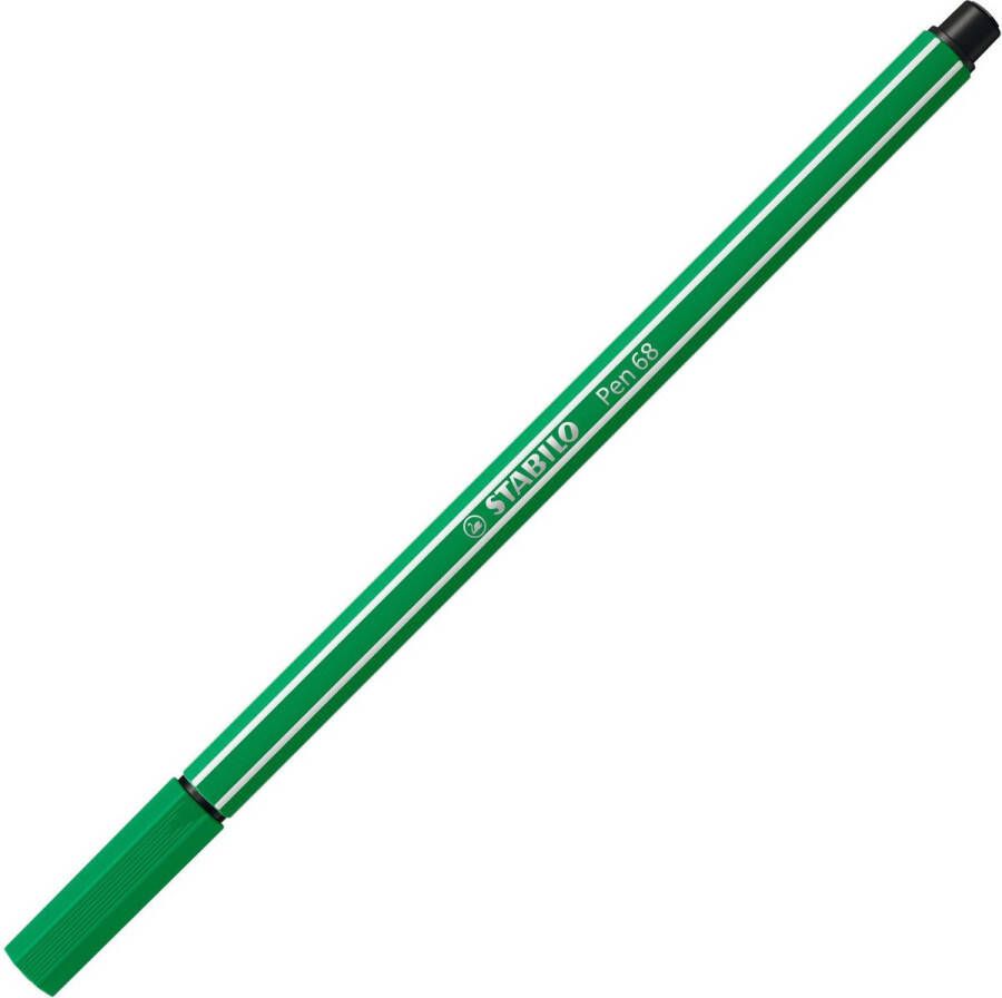 STABILO Pen 68 Premium Viltstift Smaragd Groen per stuk