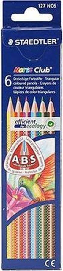 STAEDTLER | 6 Driehoekige kleurpotloden