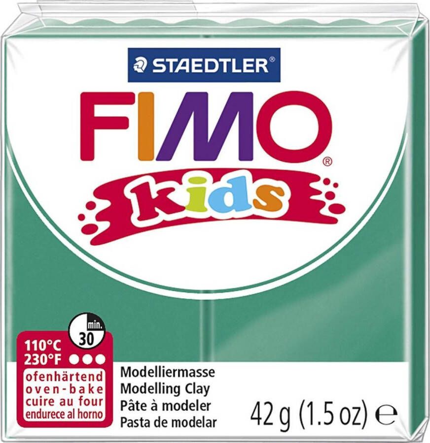 Fimo Staedtler 8030005 Boetseerklei 42g Groen 1stuk(s) materiaal voor pottenbakken en boetseren