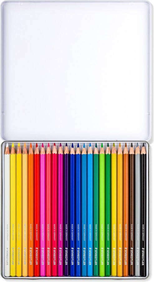 STAEDTLER Design Journey kleurpotloden metalen etui 24 st