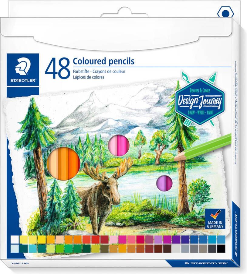 STAEDTLER Design Journey kleurpotlood 48 kleuren