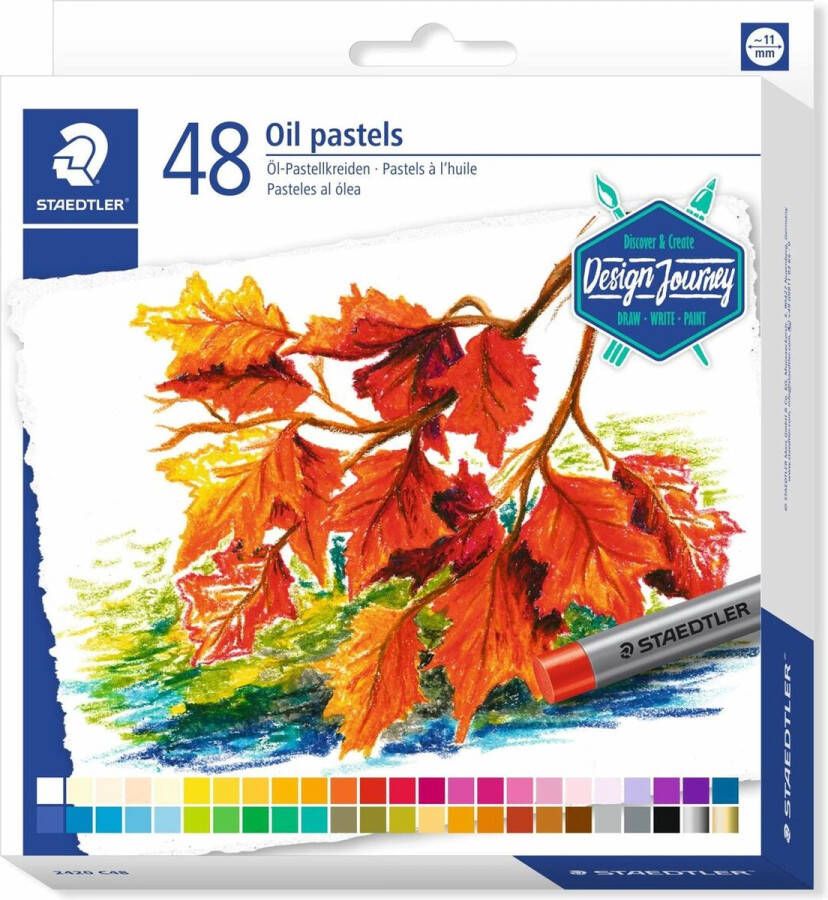 STAEDTLER Design Journey oliepastels 11 mm set 48 st