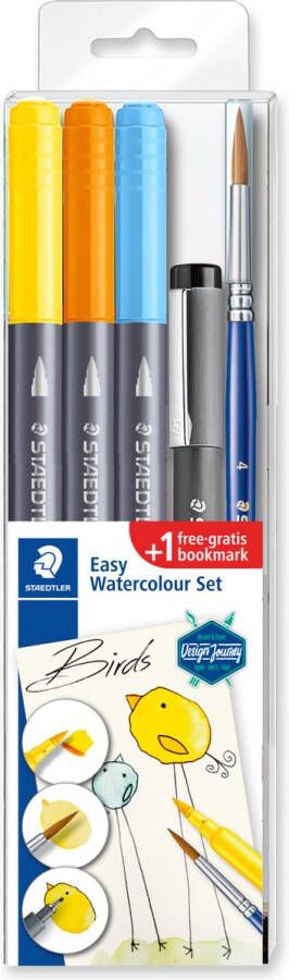 STAEDTLER duo aquarelstiften set Birds