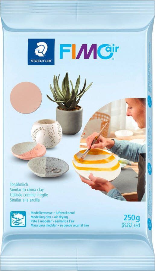 STAEDTLER FIMO air boetseerklei 250 g licht rose