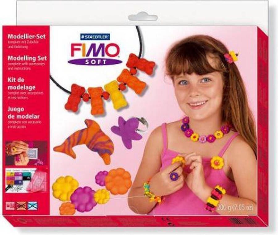 STAEDTLER Fimo soft set star model 8 halve blokken