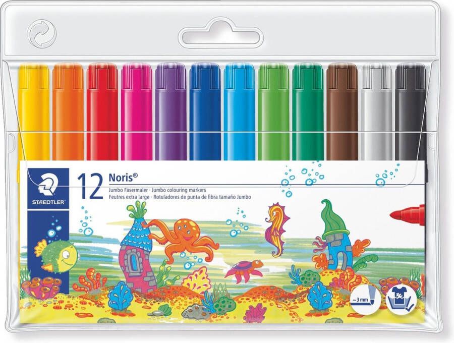 STAEDTLER Noris Club dikke stift set 12 st