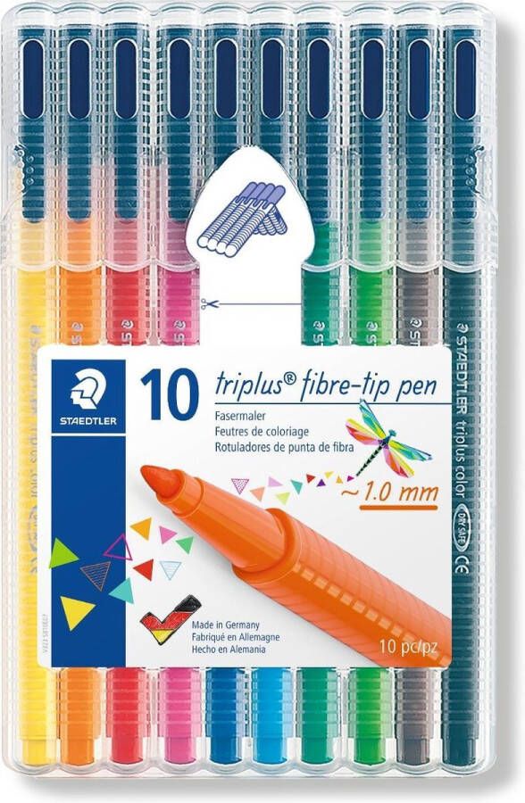 Staedtler viltstift Triplus Color 10 stiften