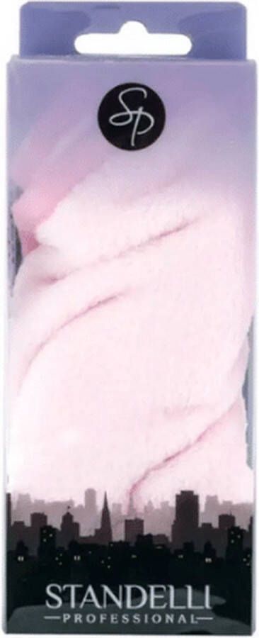 Standelli Professional Make Up Eraser Doek XL Roze groot Verwijderd alle make up met alleen water Herbruikbaar Make up remover