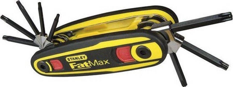 STANLEY 0-97-553 FatMax 8-delige Stiftsleutelset vergrendelbaar Torx T9-40