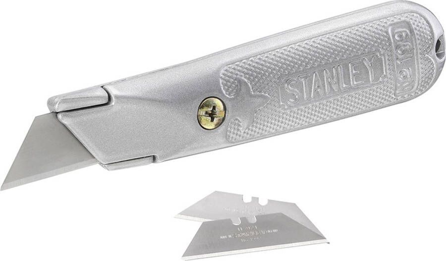 STANLEY 2-10-199 vast mes 199E incl. 3 reservemesjes metaal