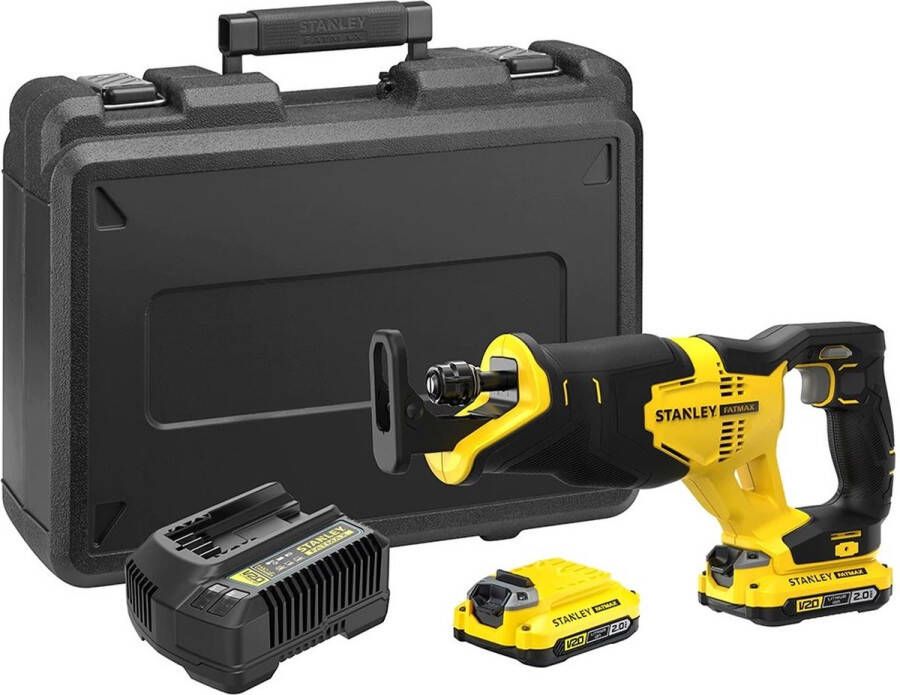 STANLEY SFMCS300D2K FATMAX Accu Reciprozaag 18V 2.0Ah in Koffer