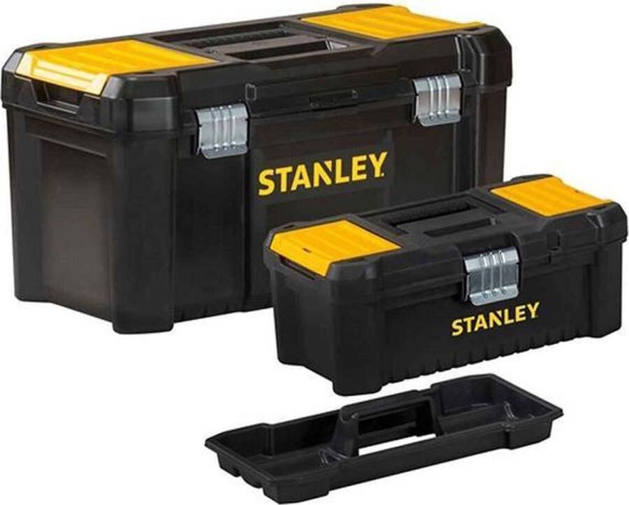 Stanley Essential Toolbox 19" En 12 5" (2 Gereedschapskoffers)