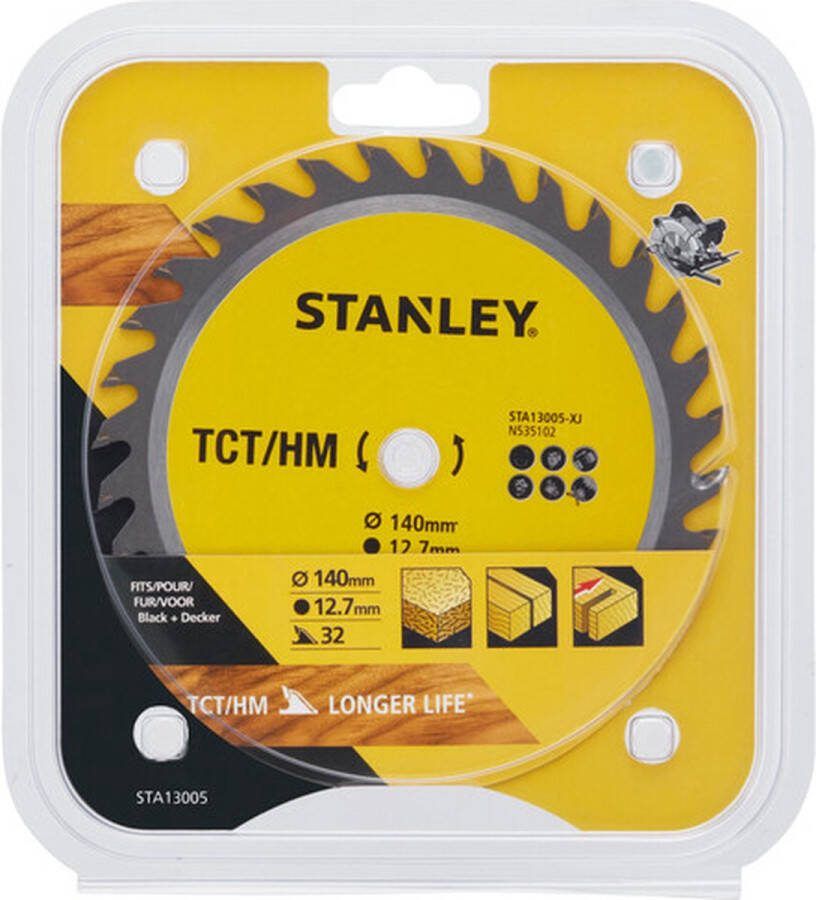 STANLEY – Cirkelzaagblad – 140×12 7mm – (32) – STA13005-XJ