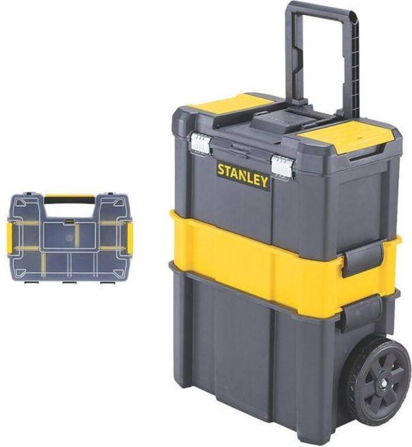 STANLEY Essential Rolling Workshop + Sortmaster light