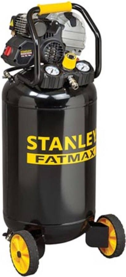 Stanley fatmax Professionele compressor oliegesmeerde luchtcompressor verticaal 2 pk 10 bar tankinhoud 50 L